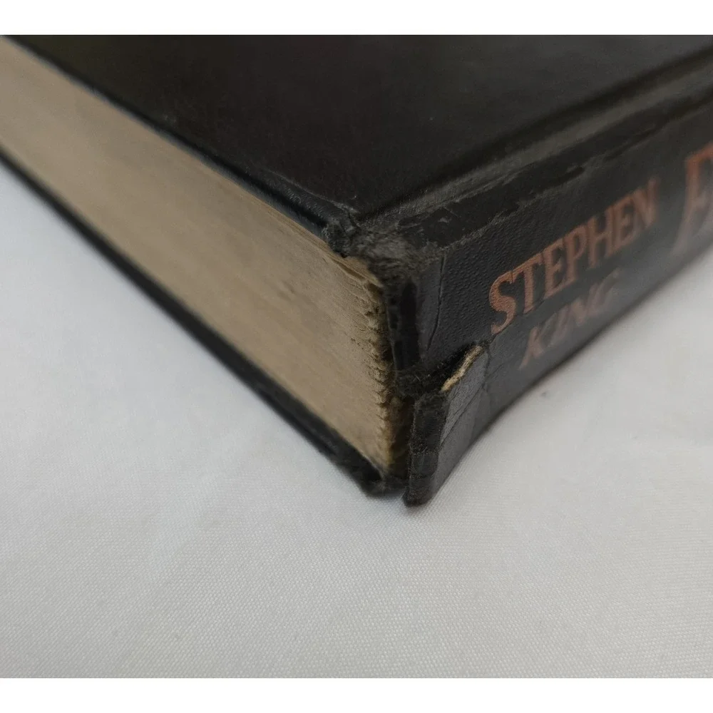 LOT/3 VINTAGE Stephen King HC's - Christine, Firestarter, Girl Who Loved Tom G